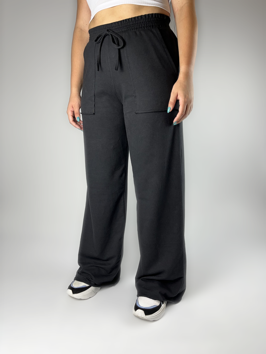 Calça Pantalona Moletinho