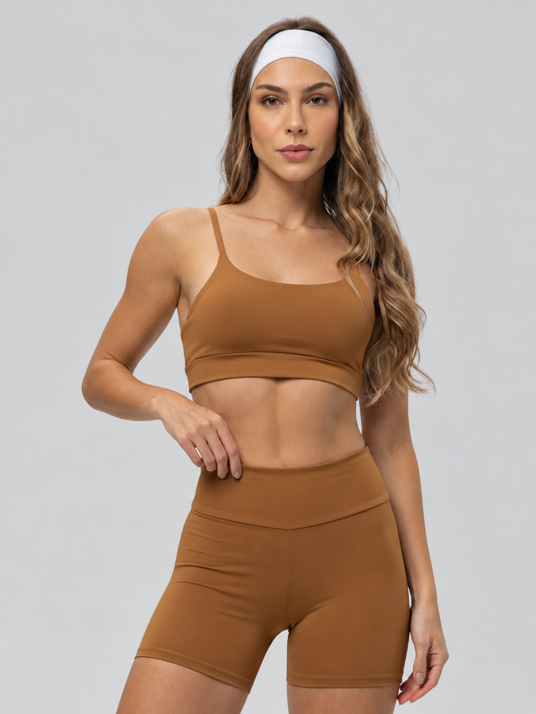Top Fitness Alça Poliamida