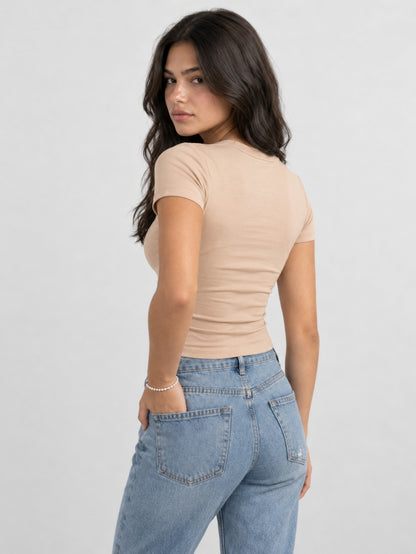 Blusa Baby Tee Feminina