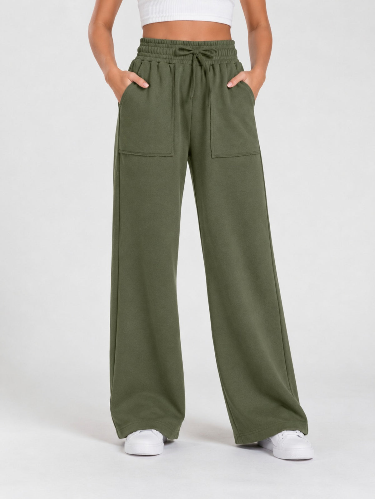 Calça Pantalona Moletinho