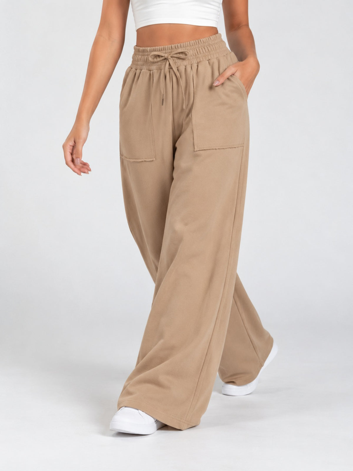 Calça Pantalona Moletinho
