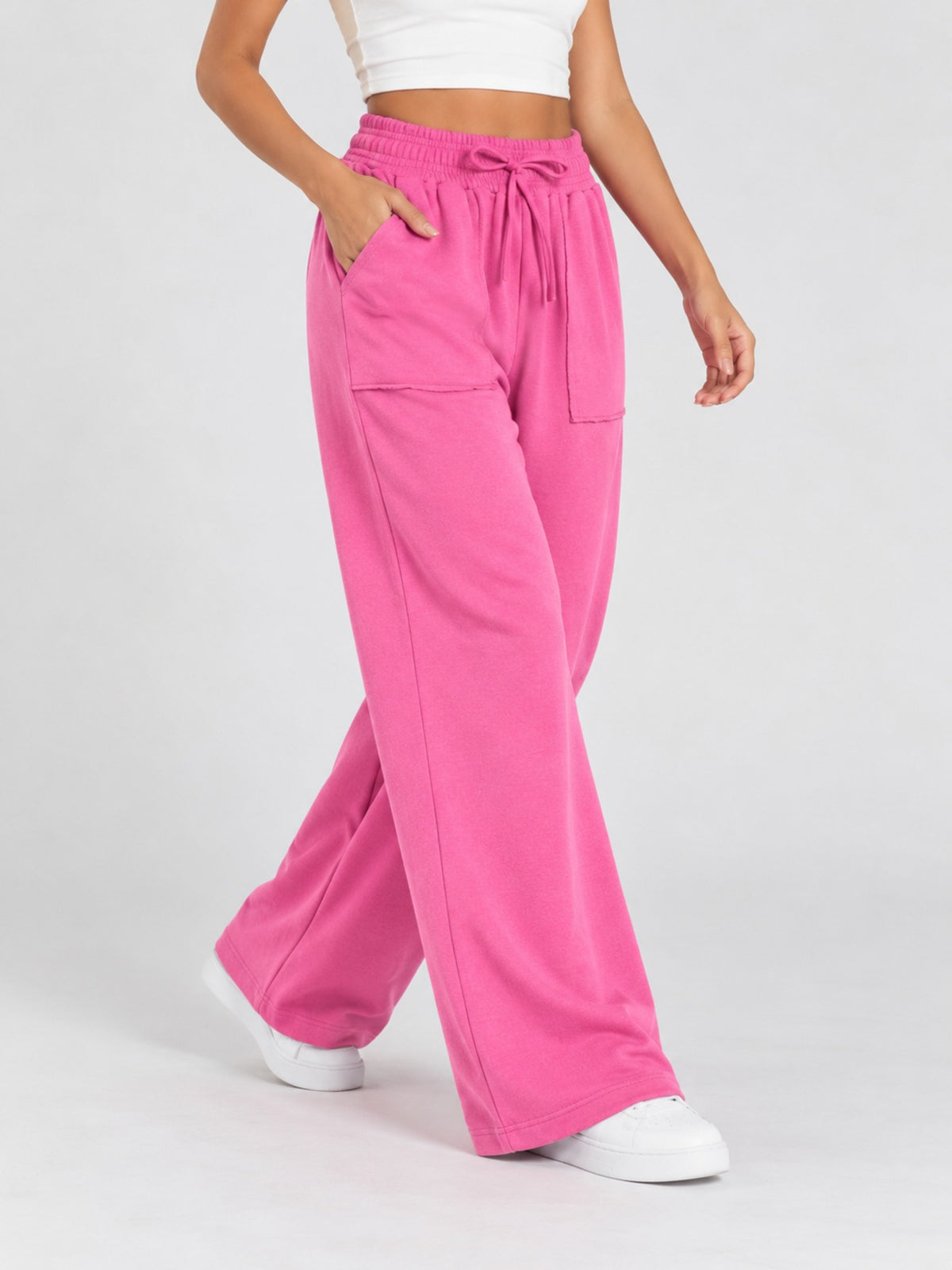 Calça Pantalona Moletinho