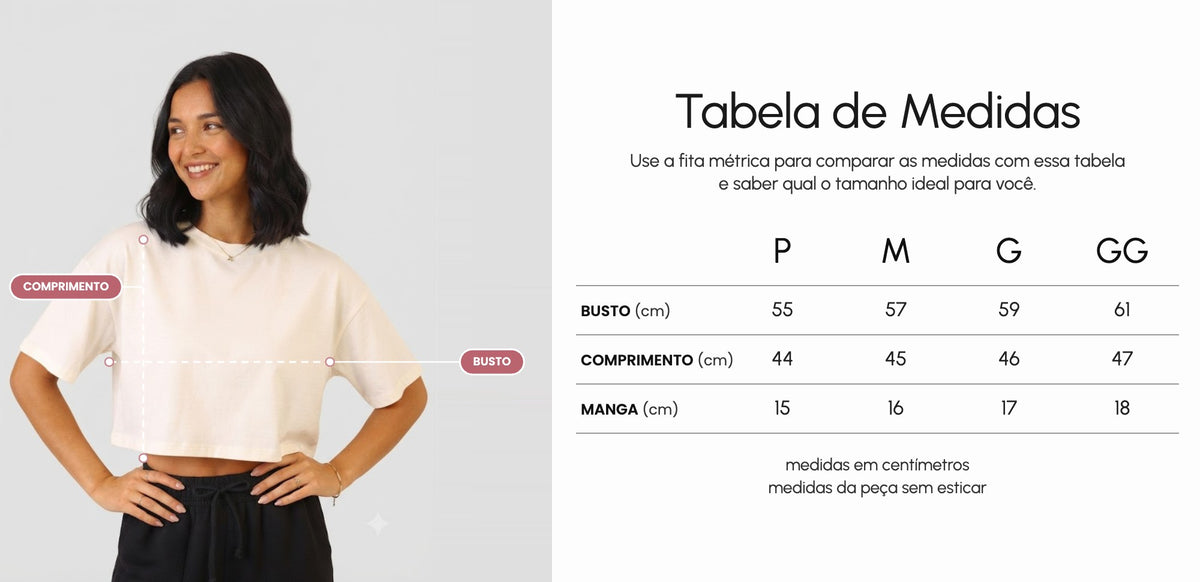 Tabela de medidas